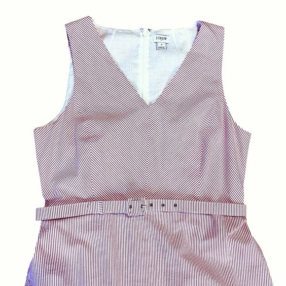 J. Crew Blush V-Neck Midi Dress - Picture 7 of 11